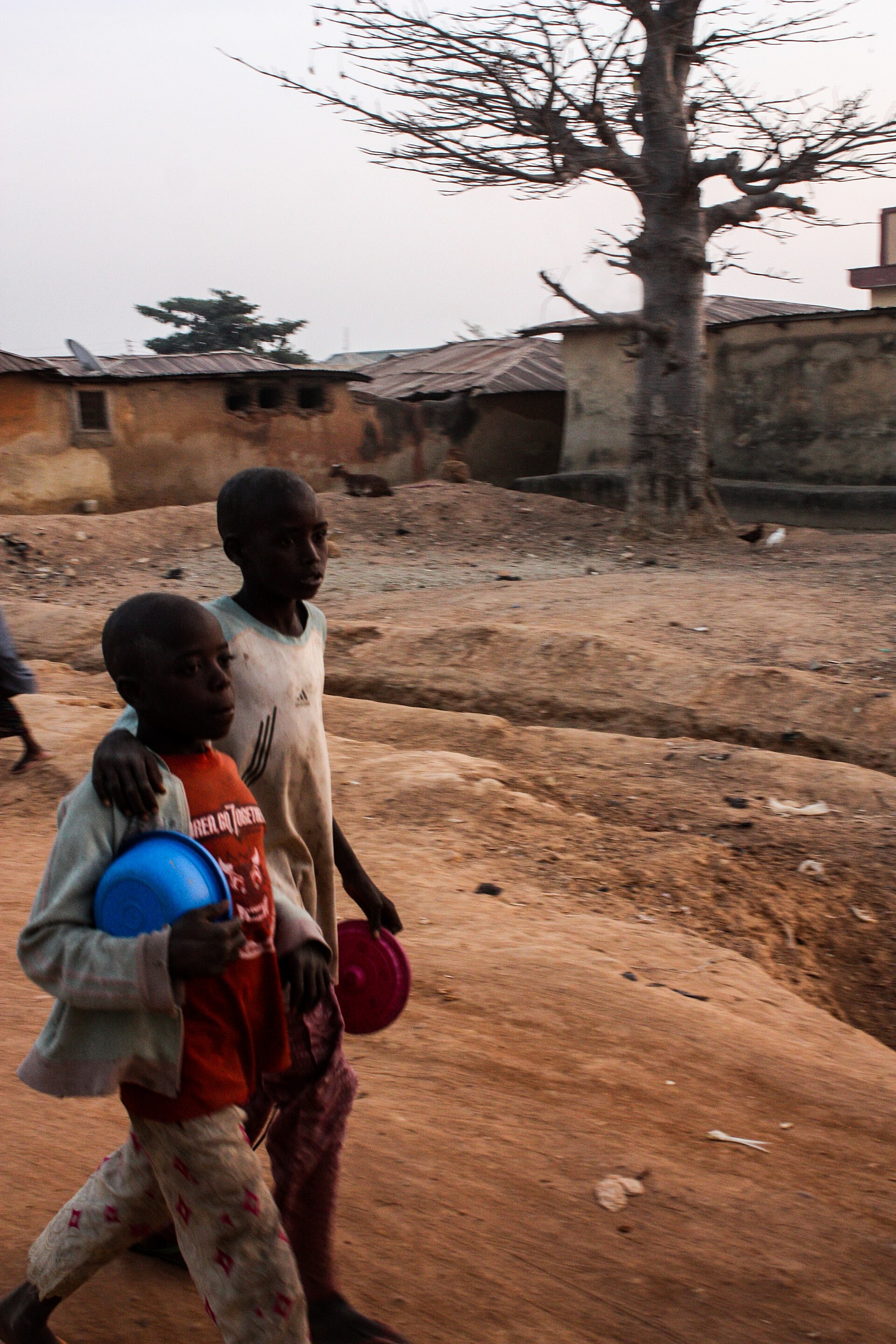 A child on the streets of Lagos